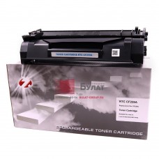 Тонер-картридж CF259A Булат черный (Black) совместимый для лазерных принтеров HP, без чипа, 3K