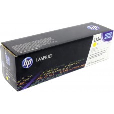 Картридж Hewlett-Packard 125A CB542A желтый (Yellow) оригинальный для лазерных принтеров