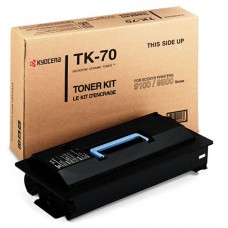Тонер-картридж Kyocera TK-70 черный (Black) оригинальный для лазерных принтеров