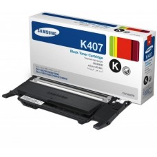 Картридж Samsung 407 CLT-K407S черный (Black) оригинальный для лазерных принтеров