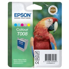 Картридж Epson T008 (C13T00840110) цветной струйный оригинальный