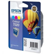 Картридж Epson T020 (T020401) цветной струйный оригинальный