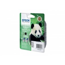 Картридж Epson T0501 (T050142) черный струйный оригинальный