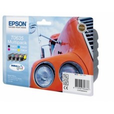 Набор картриджей Epson T0635 (C13T06354A10) - 4 шт. струйный оригинальный