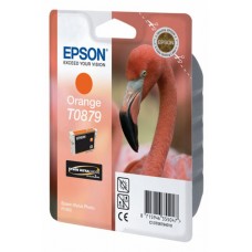 Картридж Epson T0879 (C13T08794010) оранжевый струйный оригинальный