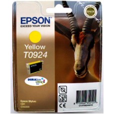 Картридж Epson T0924 (C13T10844A10) желтый струйный оригинальный