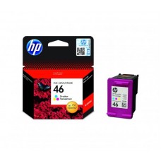 Картридж HP 46 CZ638AE   оригинальный, для струйных принтеров