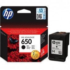 Картридж HP 650 CZ101AE черный (Black) оригинальный, для струйных принтеров