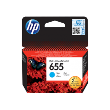 Картридж HP 655 CZ110AE голубой (Cyan) оригинальный, для струйных принтеров