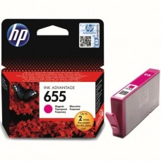 Картридж HP 655 CZ111AE пурпурный (Magenta) оригинальный, для струйных принтеров