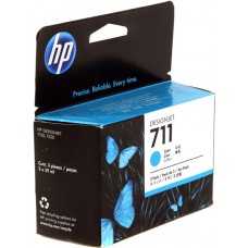 Картридж HP 711 CZ130A голубой (Cyan) оригинальный, для струйных принтеров