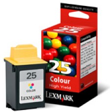 Картридж Lexmark №25 (15М0125) цветной струйный оригинальный