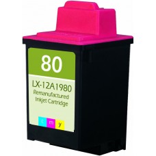 Картридж Lexmark №80 (12A1980) цветной струйный оригинальный