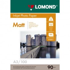 Фотобумага Lomond А3 матовая (№0102011)
