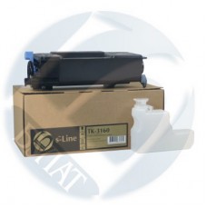 Тонер-картридж Булат e-Line (Корея) TK-3160 черный (Black) совместимый, с чипом,   для лазерных принтеров Kyocera